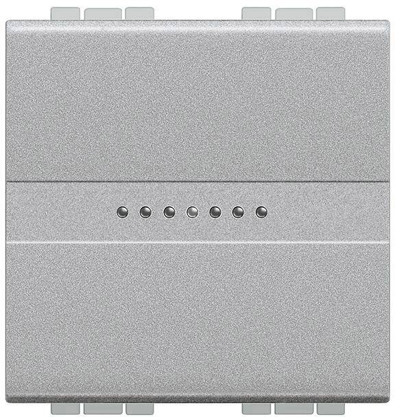 Legrand Kreuzschalter Living&Light Aluminium NT4054M2 1St.