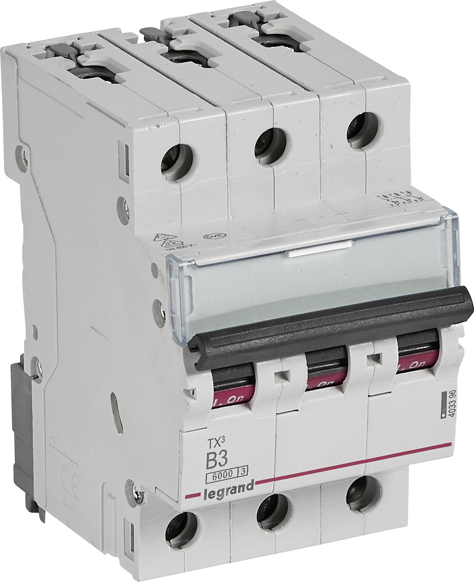 Legrand 403396 403396 Leitungsschutzschalter 3A 400 V/AC