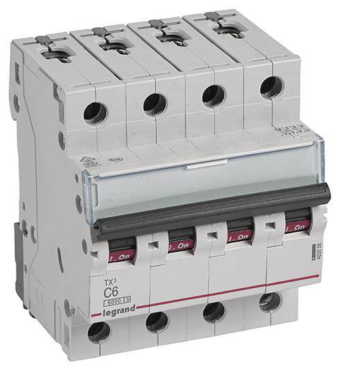 Legrand 403558 403558 Leitungsschutzschalter 6A 400 V/AC