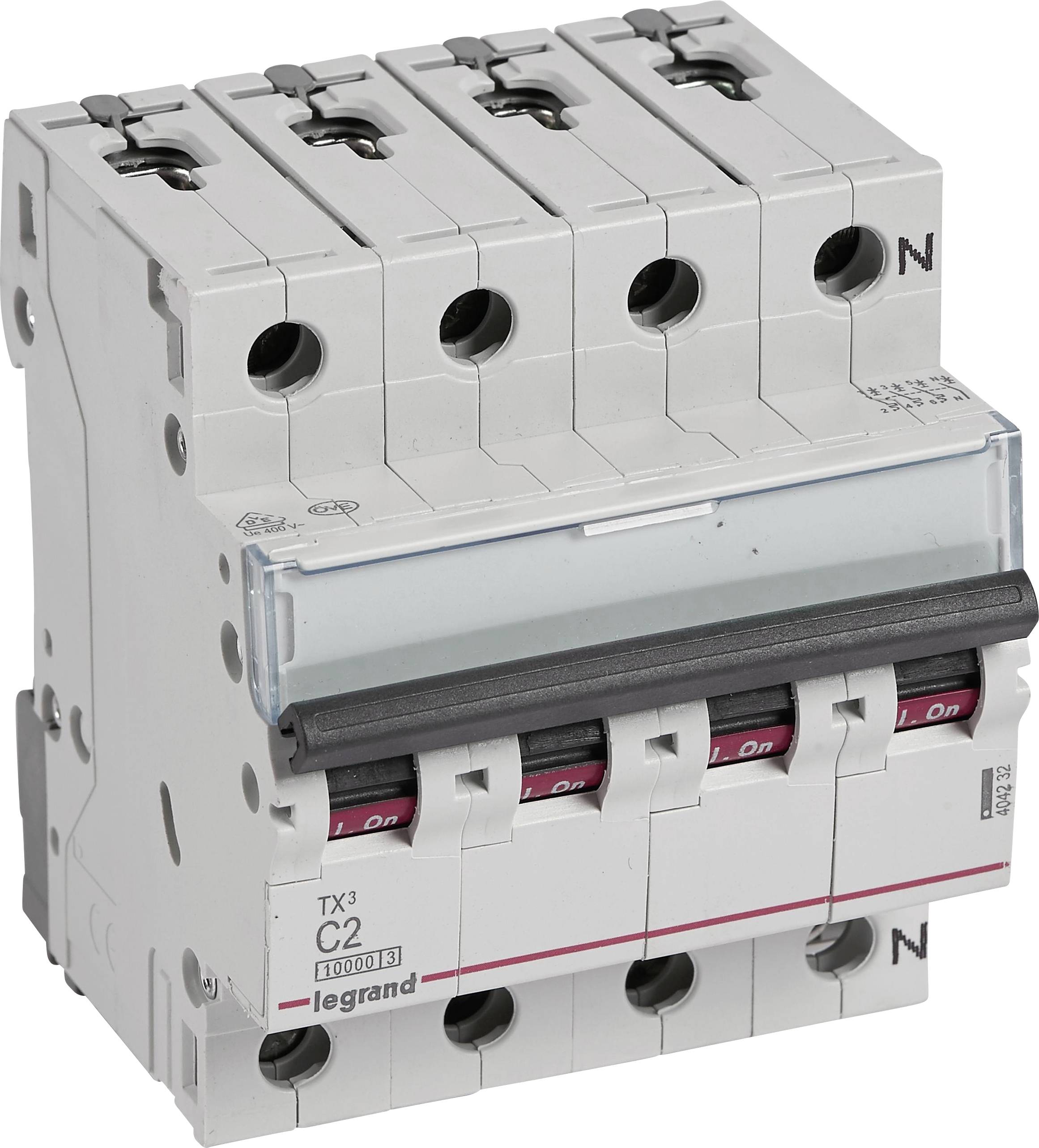 Legrand 404232 404232 Leitungsschutzschalter 2A 400 V/AC