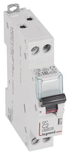 Legrand 407735 407735 Leitungsschutzschalter 2A 230 V/AC