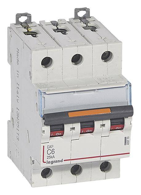 Legrand 409779 409779 Leitungsschutzschalter 6A 400 V/AC