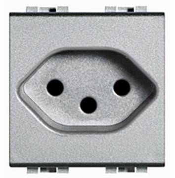 Legrand Steckdose Living&Light Aluminium NT4164/13 1St.