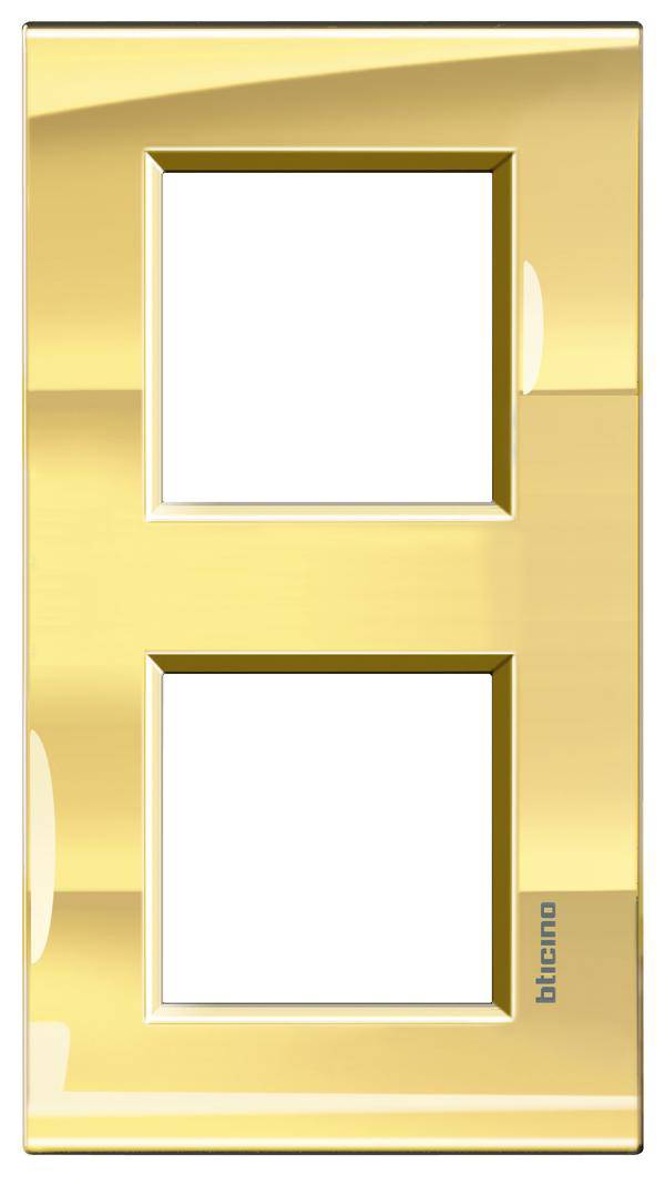 Legrand Rahmen Living&Light Gold LNA4802M2OA 1St.
