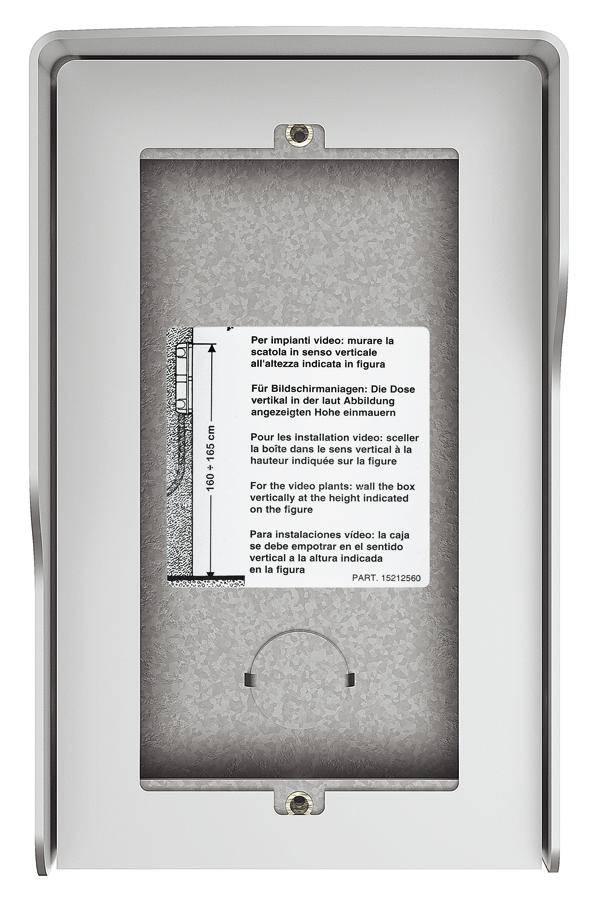 Legrand 350621 Türsprechanlagen-Zubehör Aufputz-Gehäuse Aluminium