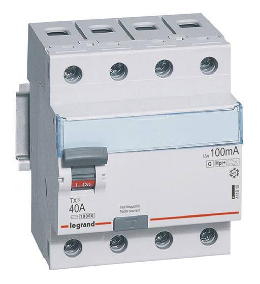 Legrand 411818 411818 FI-Schutzschalter A 40A 400V