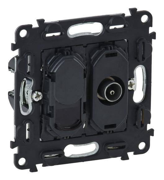 Legrand TV-Steckdose, Netzwerkdose Valena Life Allure 753055 1St.