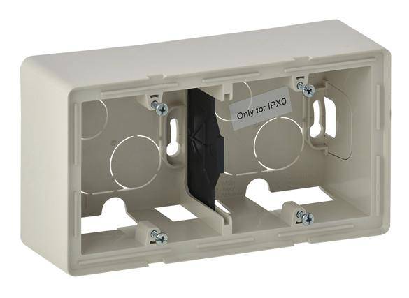 Legrand Aufputzgehäuse Valena Life Allure Beige 754202 1St.