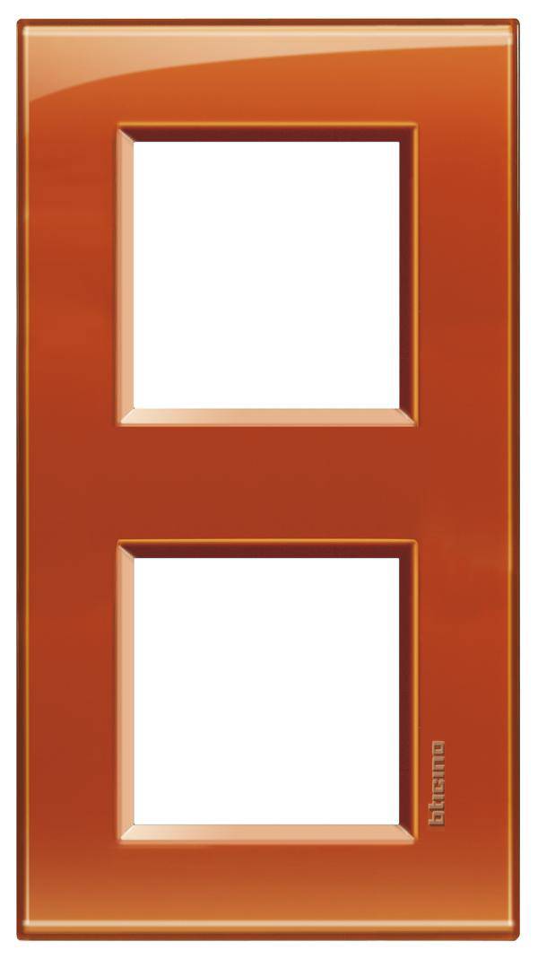 Legrand Rahmen Living&Light Orange LNA4802M2OD 1St.