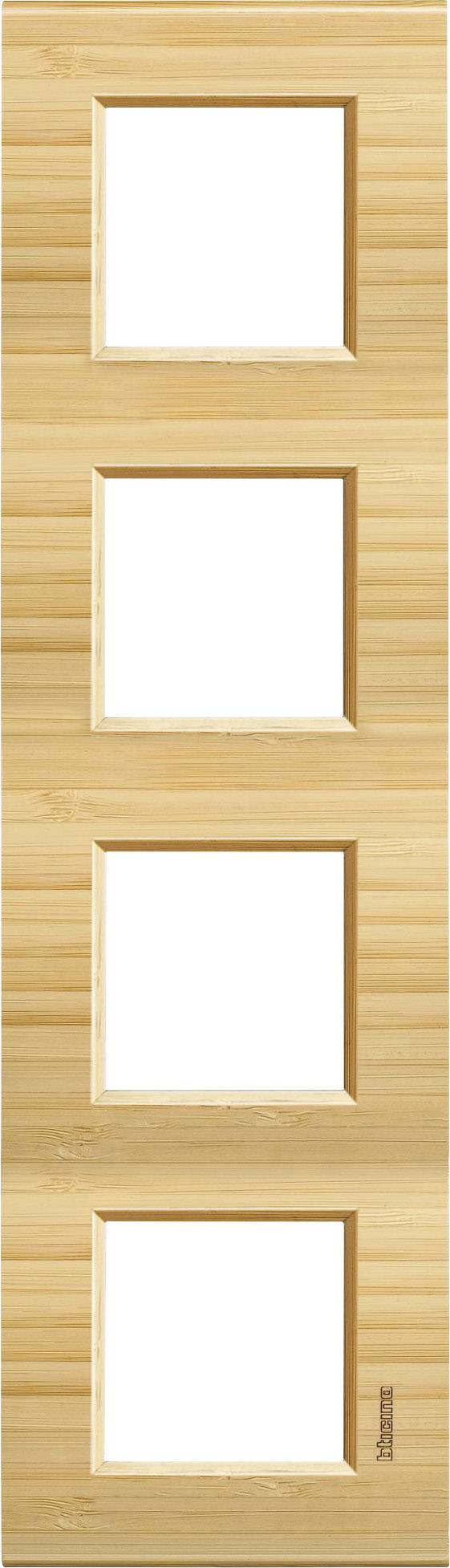 Legrand Rahmen Living&Light Holz LNA4802M4LBA 1St.