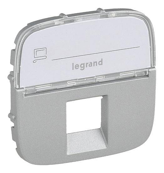 Legrand Abdeckung Valena Life Allure Aluminium 755477 1St.