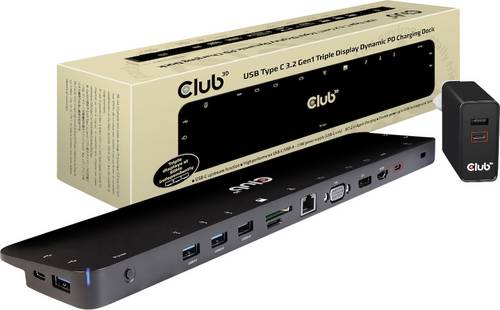 Club3D CSV-1564 USB-C™ Notebook Dockingstation Passend für Marke: Universal