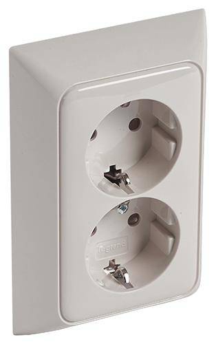 Legrand Steckdose Galea / Pro21 Creme-Weiß 776123 1St.