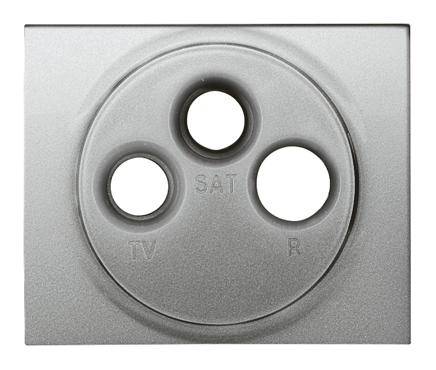 Legrand Abdeckung Galea / Pro21 Aluminium 771389 1St.