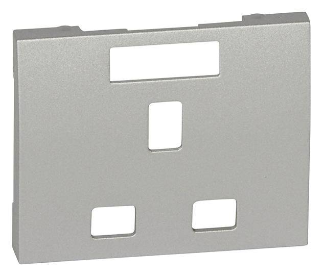 Legrand Steckdose Galea / Pro21 Aluminium 771396 1St.