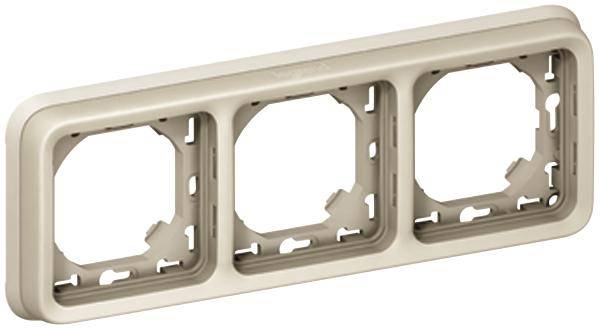 Legrand Rahmen Plexo Weiß 069698 1St.