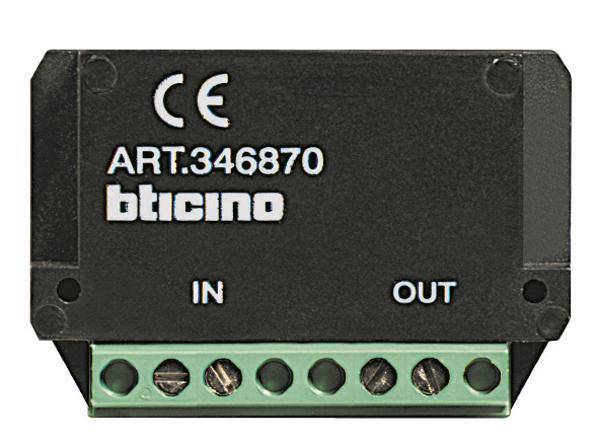 Legrand 346870 Türsprechanlagen-Zubehör Audio-Inneneinheit Schwarz