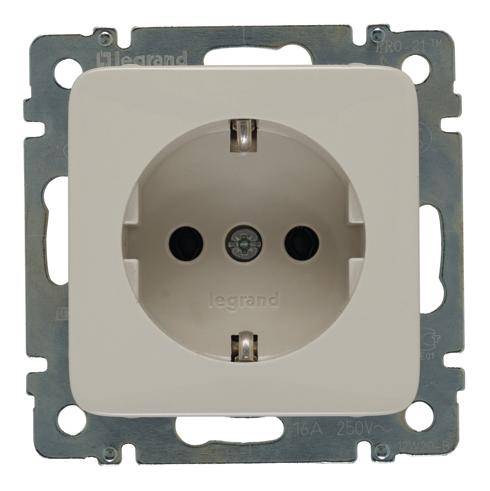 Legrand Steckdose Galea / Pro21 Creme-Weiß 776020 1St.
