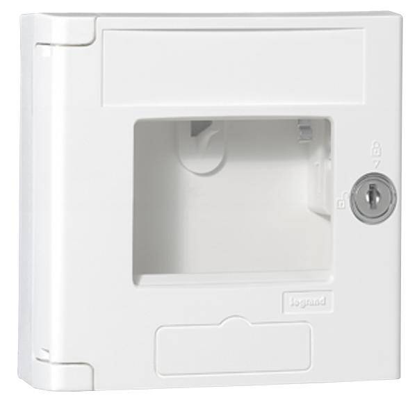 Legrand 038056 Schlüsselkasten 125 x 125 x 45 Kunststoff Weiß 1St.