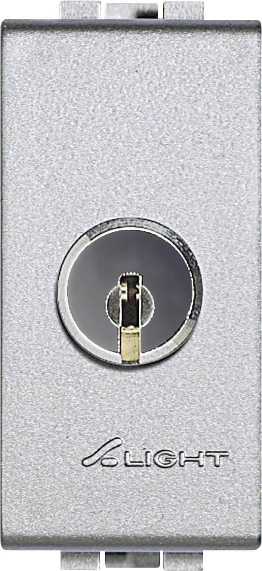 Legrand Installationsschalter Living&Light Aluminium NT4022C 1St.