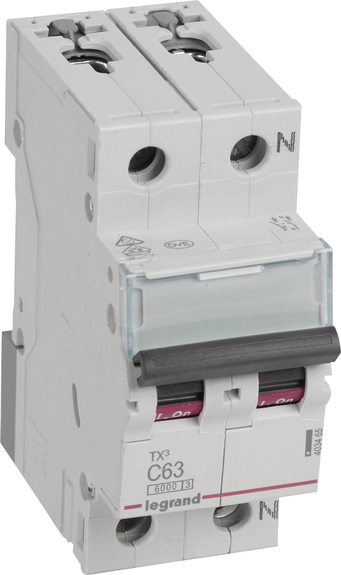 Legrand 403465 403465 Leitungsschutzschalter 63A 230 V/AC