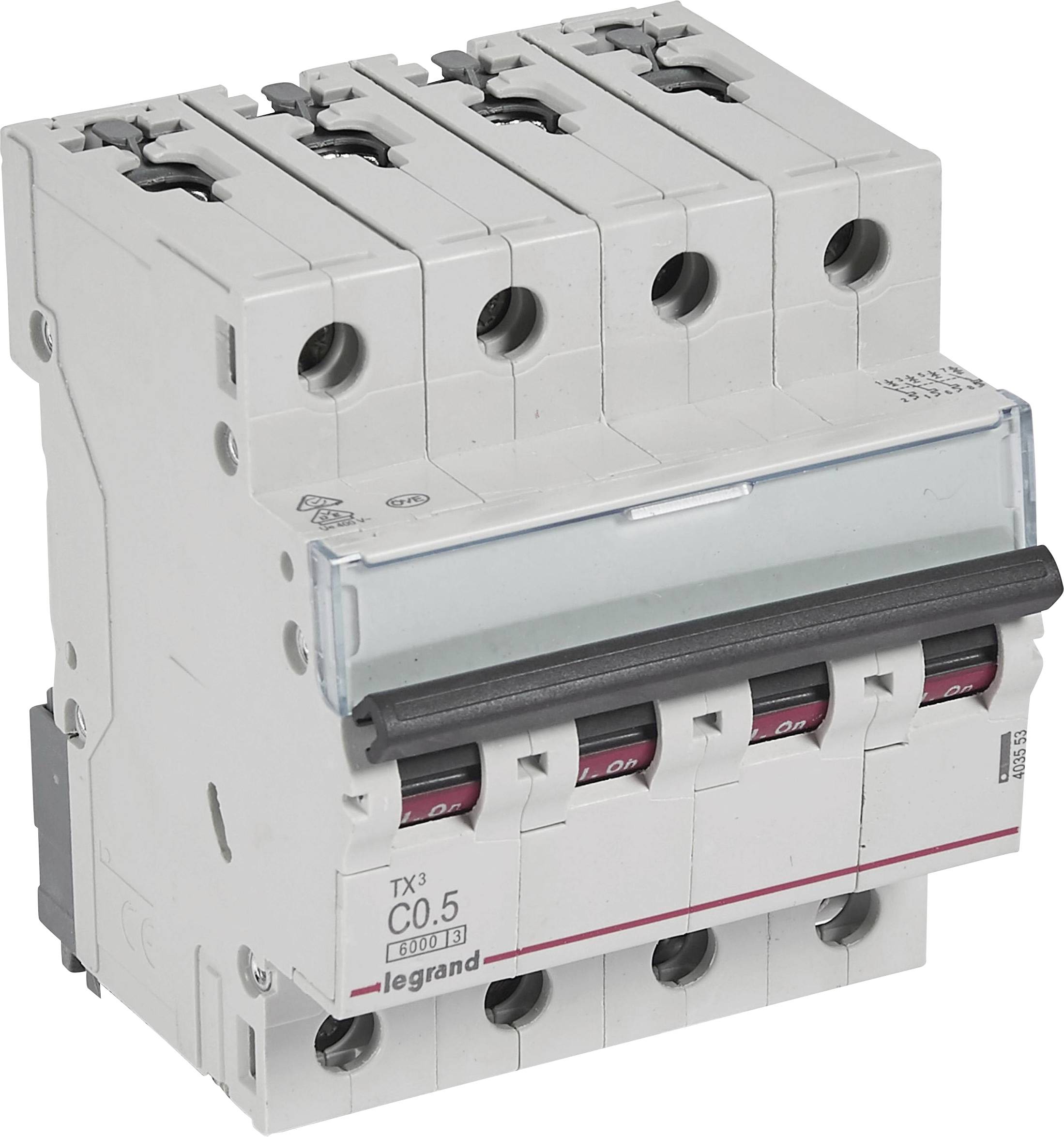 Legrand 403553 403553 Leitungsschutzschalter 0.5A 400 V/AC