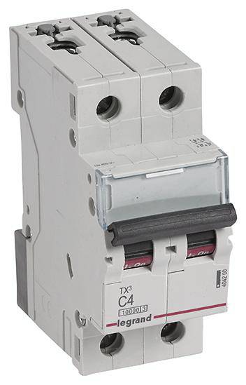 Legrand 404200 404200 Leitungsschutzschalter 4A 400 V/AC