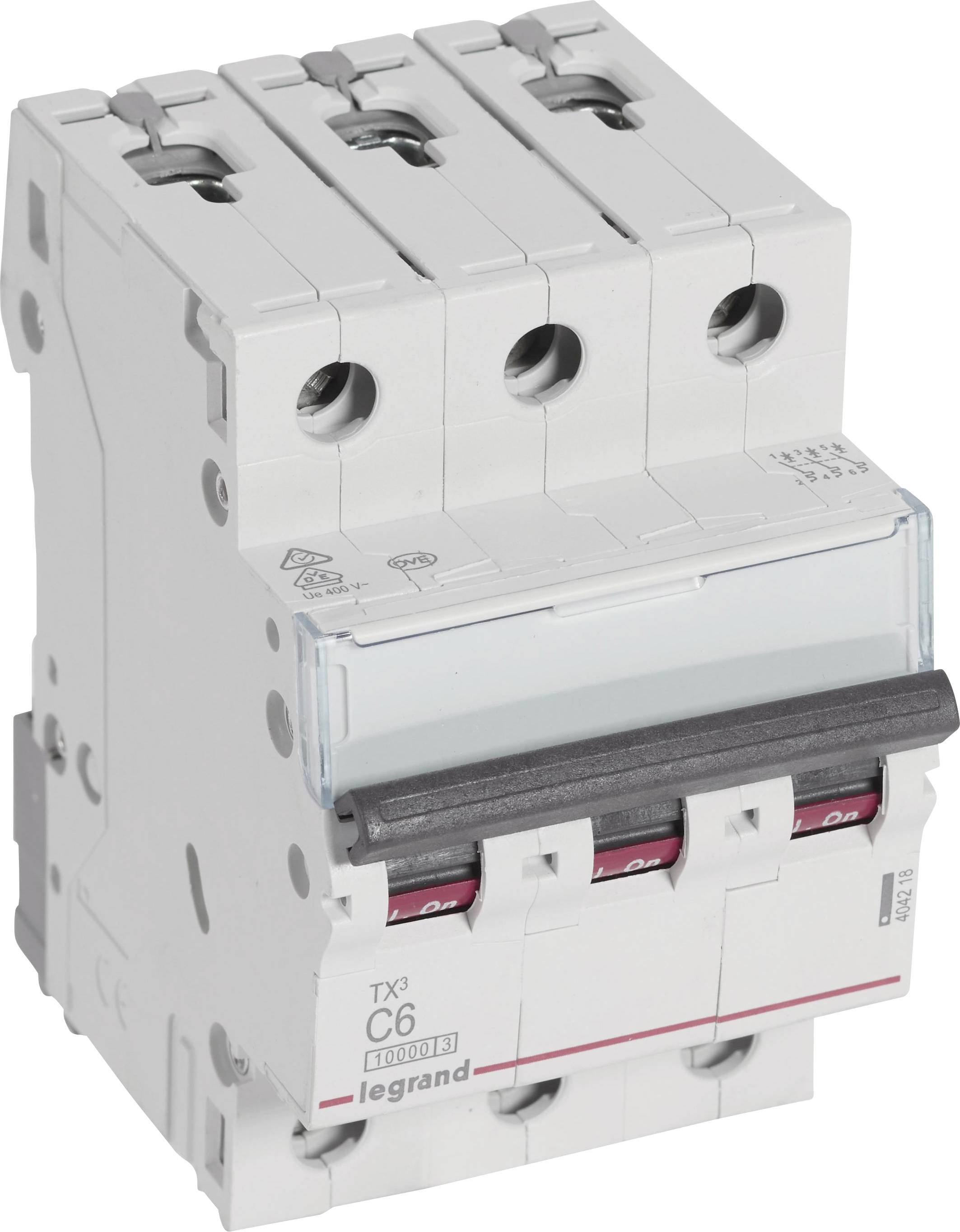 Legrand 404218 404218 Leitungsschutzschalter 6A 400 V/AC