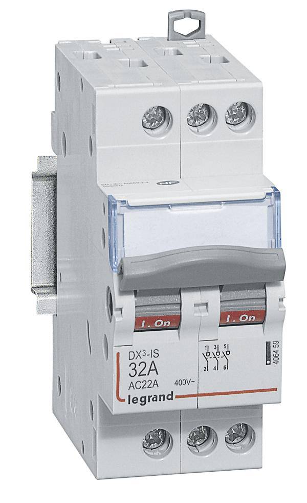 Legrand 406459 406459 Lasttrennschalter 400V 32A 1St.
