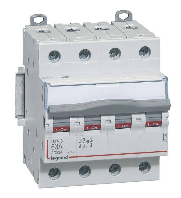 Legrand 406487 406487 Lasttrennschalter 400V 63A 1St.