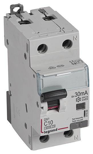 Legrand 411059 FI-Schutzschalter/Leitungsschutzschalter 10A 230 V/AC