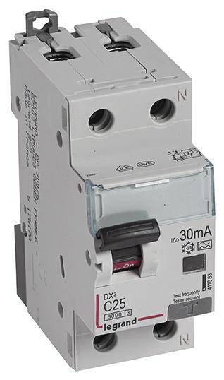 Legrand 411063 FI-Schutzschalter/Leitungsschutzschalter 25A 230 V/AC