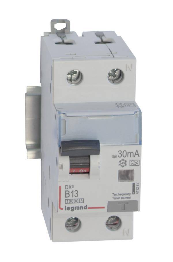 Legrand 411287 FI-Schutzschalter/Leitungsschutzschalter 13A 230 V/AC