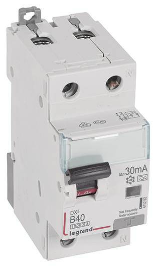 Legrand 411292 FI-Schutzschalter/Leitungsschutzschalter 40A 230 V/AC