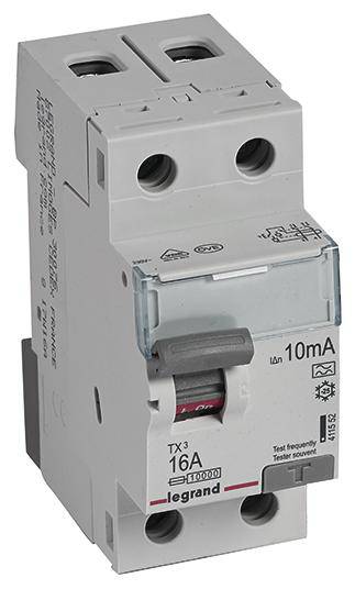 Legrand 411552 411552 FI-Schutzschalter A 16A 230V