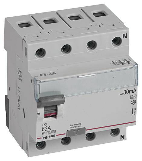 Legrand 411766 411766 FI-Schutzschalter A 63 A 400 V