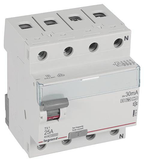 Legrand 411814 411814 FI-Schutzschalter A 25A 400V