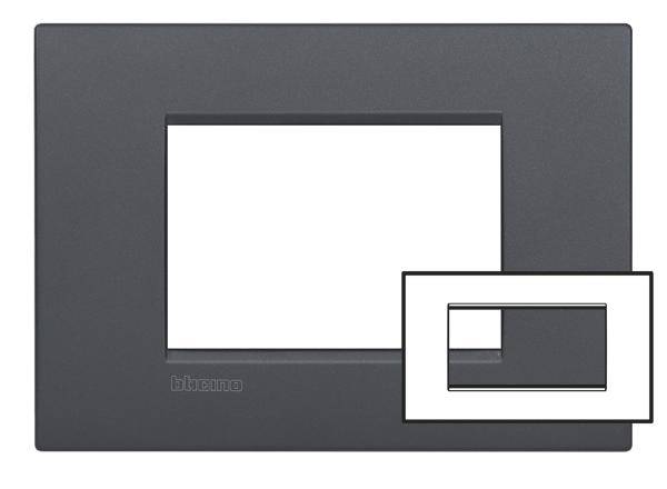 Legrand Rahmen Living&Light Anthrazit LNC4804AR 1St.
