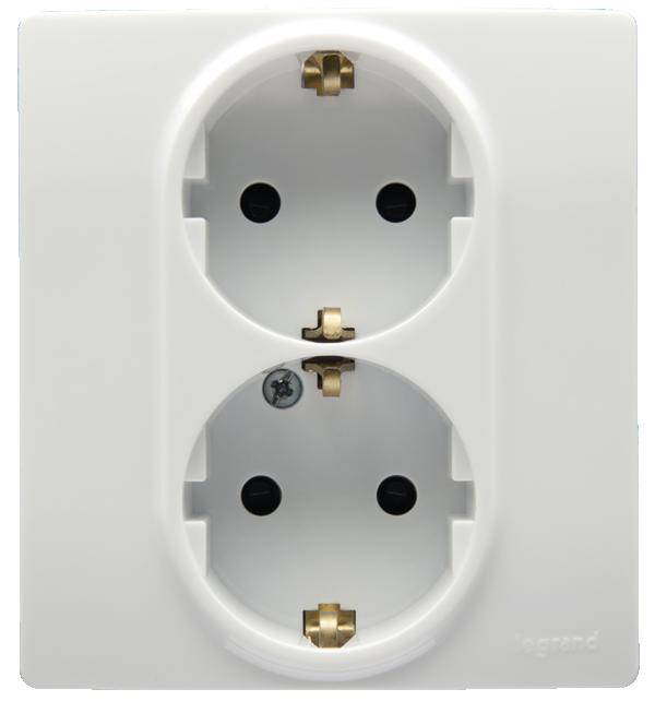 Legrand Steckdose Niloe Weiß 664543 1St.