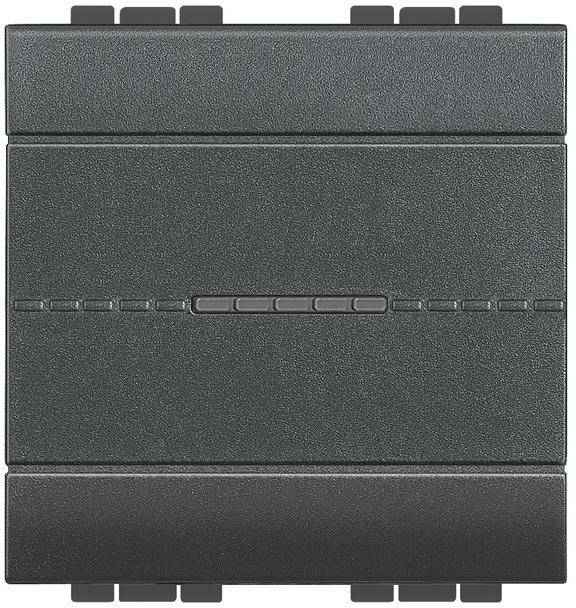 Legrand Kreuzschalter Living&Light Anthrazit L4054M2 1St.