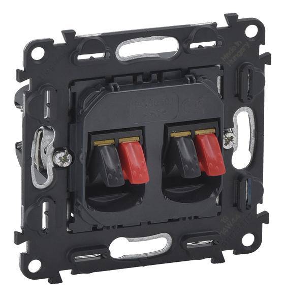 Legrand Lautsprecher-Steckdose Valena Life Allure 753078 1St.