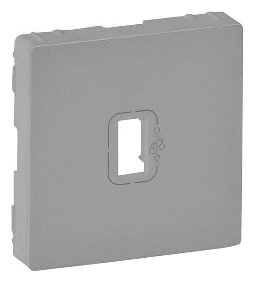 Legrand Abdeckung Valena Life Allure Aluminium 754752 1St.