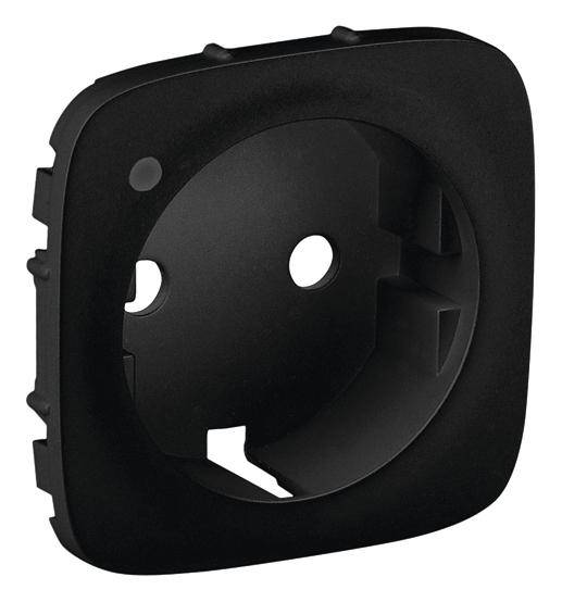 Legrand Abdeckung Valena Life Allure Schwarz (matt) 754858 1St.