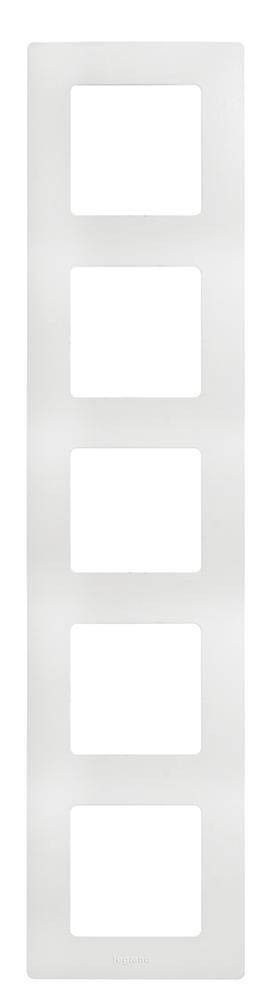 Legrand Rahmen Niloe Weiß 665005 1St.