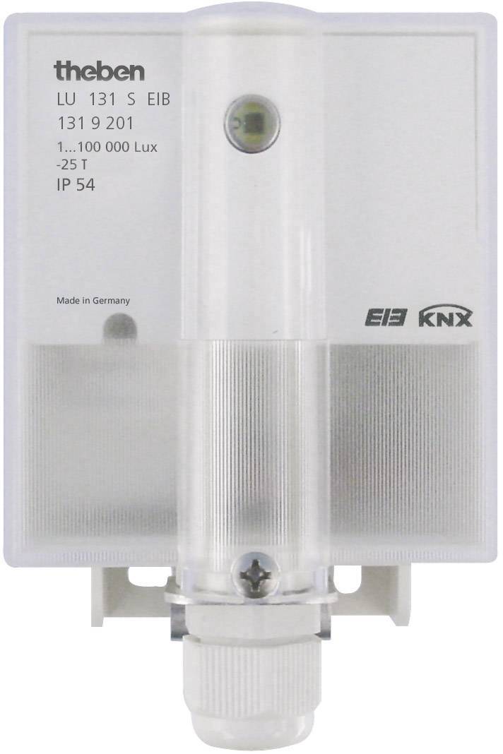 Helligkeitssensor von Theben, Modell LU 131 S EIB, misst 1 bis 100.000 Lux, Schutzart IP54, 'Made in Germany'.