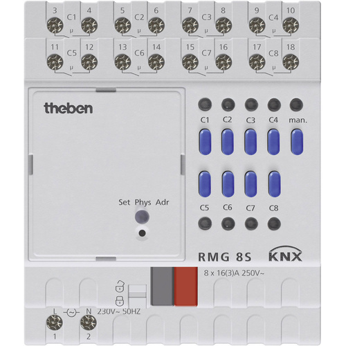 Theben 4930220 Schaltaktor RMG 8 S KNX