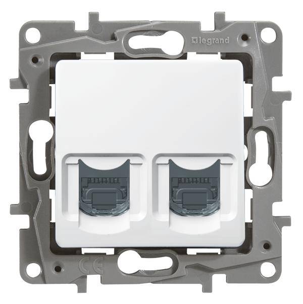 Legrand Netzwerkdose Niloe Weiß 664776 1 St.
