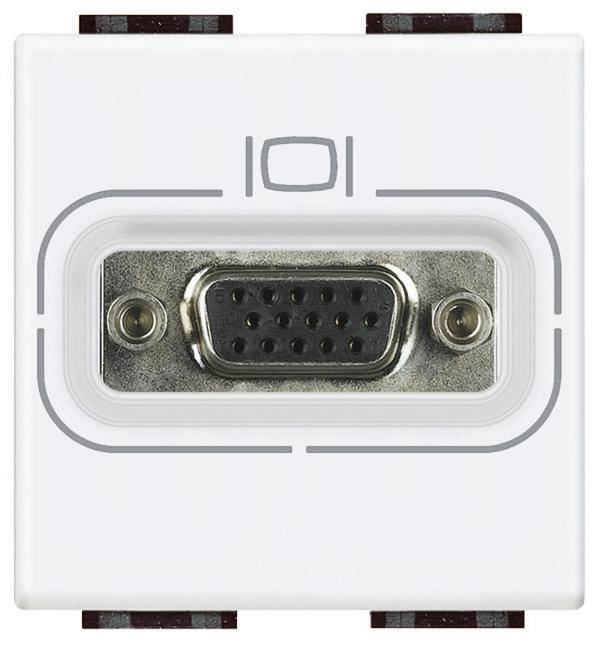 Legrand VGA-Anschluss Living&Light Weiß N4282 1St.