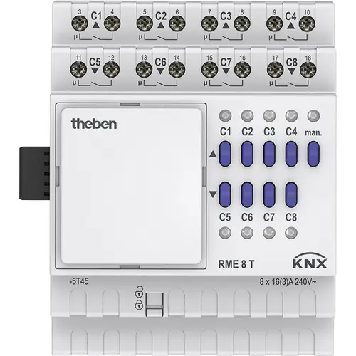 Theben 4930205 Schaltaktor RME 8 T KNX Theben 4930205 Schaltaktor RME 8 T KNX