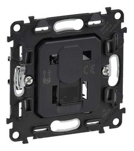 Legrand Netzwerkdose Valena Life Allure Schwarz 753042